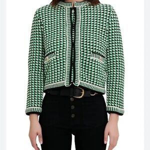 Maje Manelanne Knit Cardigan